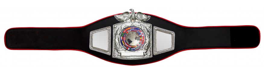 PROEAGLE BLACK CHAMPION CROWN CHAMPIONSHIP BELT - PROEAGLE/S/WLDFLAGS - AVAILABLE IN 6+ COLOURS